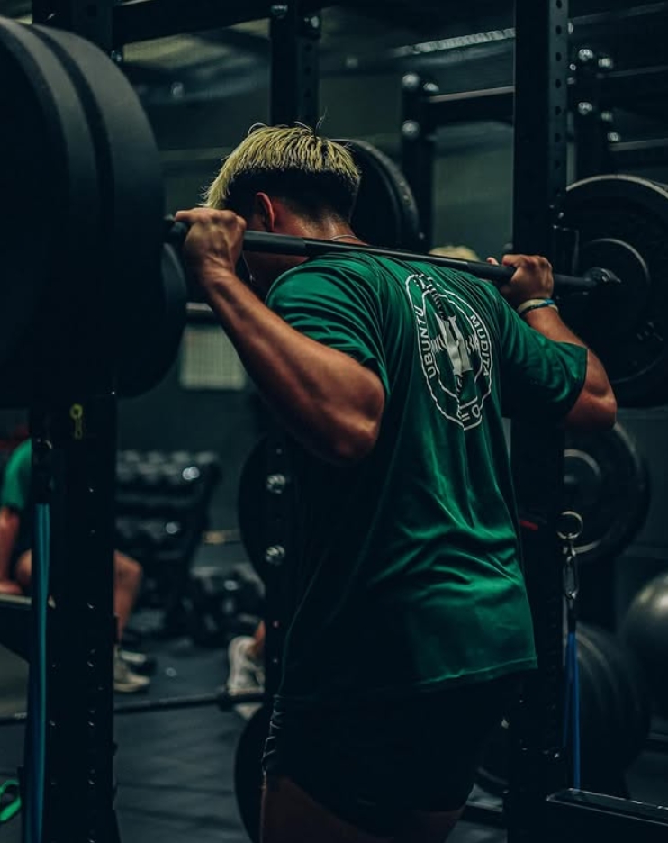 Athlete squatting at TSP